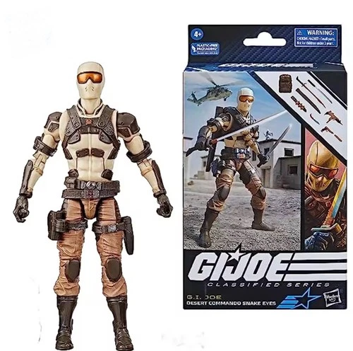G.I. Joe Classified Series 6-Inch Desert Commando Snake Eyes Action Figure