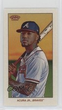 2023 Topps 206 Low Series Carolina Brights Back Ronald Acuna Jr gl5