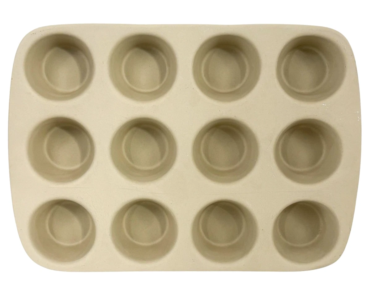 The Pampered Chef Stoneware Muffin Pan 12 Cupcake Family Heritage Classics 15X11
Opens in a new wind