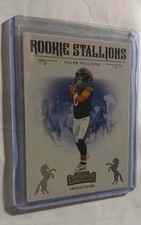 Panini 2024 Contenders Rookie Stallions Caleb Williams Bears #1 Rookie