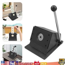 37mm Round Manual Graphic Punch Die Cutter Card Badge/Button Cutting Maker Tool