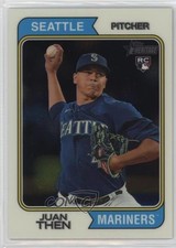 2023 Topps Heritage High Number Chrome 428/999 Juan Then #610 8k4