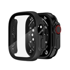 0.2mm Thin Cover Case Tempered Screen Protection For iWatch Series 8 Ultra 49MM