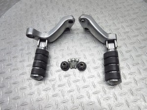 1996 87-97 Kawasaki VN1500 Vulcan 1500 Rear Foot Passenger Peg Rest Bracket Pair