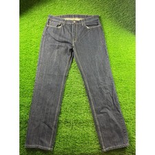 Levis 559 Mens Straight Jeans Dark Wash 38x34 Denim Casual Classic Everyday Wear