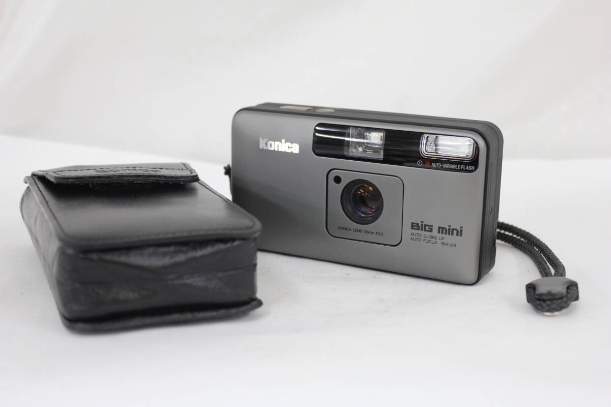 Konica Big Mini Bm-201 35Mm F3.5 With Soft Case, Compact