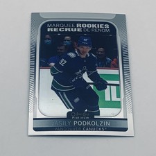 2021-22 O-Pee-Chee Platinum Marquee RC Vasily Podkolzin #297 Vancouver Canucks