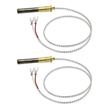 2 Pack 36 750mv Thermopile, Fits Heat Glo, Heatilator Fireplace, Stove