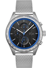 Image of Lacoste Silver Mens Chronograph Watch Apext 2011298