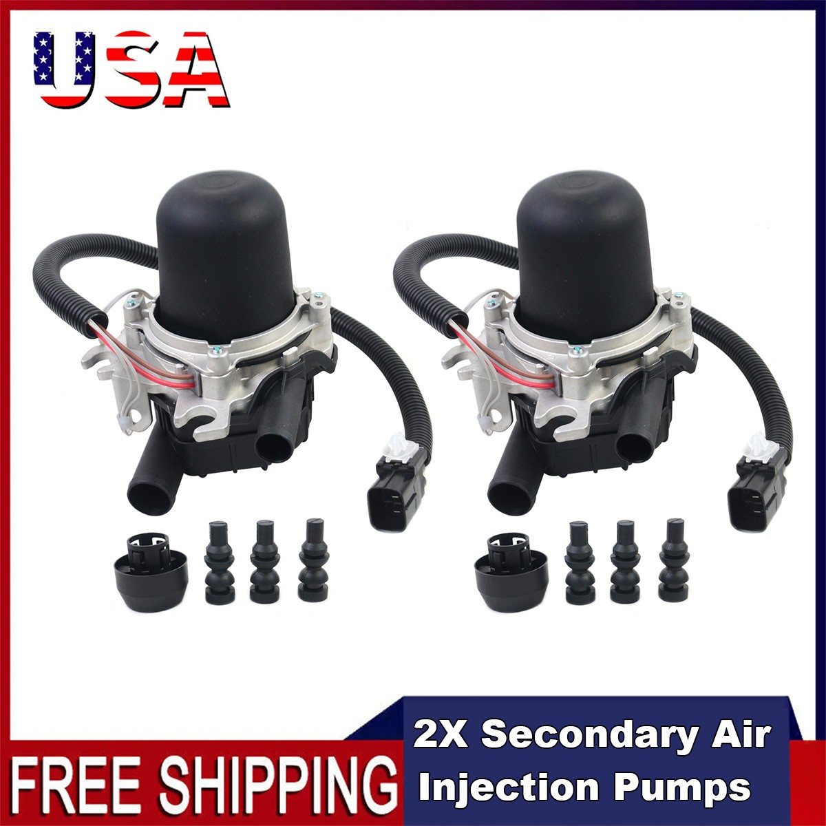 40U 2X Secondary Air Injection Pump for Toyota Sequoia Tundra Land