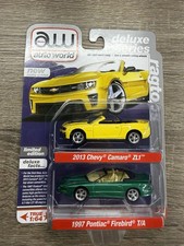 New Auto World Deluxe Series Ragtops 13 Camaro ZL1 97 Pontiac Firebird Target