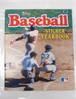 Vintage 1983 1984 Topps MLB Sticker Albums + 1987 Baseball Cards Guide Book Lot — photo 8