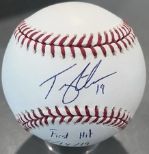 Tommy Edman Autographed Signed OMLB Insc First Hit Cardinals Dodgers PSA