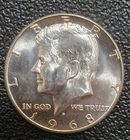 1968 D Kennedy VERY FINE Silver Half Dollar 50 Cent Coin Circulated
