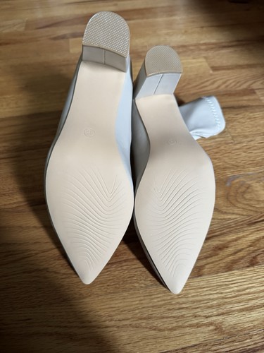 Beige Damen-Stiefelette mit Stretch-Reißverschluss hinten Größe 8 neu - Bild 5 von 5