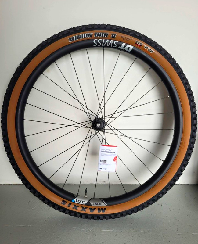 29" DT Swiss HXC 1501 Hybrid carbon rear wheel