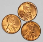 1947-D 1948-D 1948-S 1c Lincoln Wheat Cent Penny 3 Coin Mixed Lot Gem BU TL8