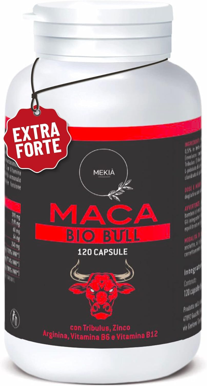 OFFERTA Maca Nera + Tribulus Terrestris 120 Caps | Vigore Uomo Immediato