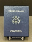 2003 W 1oz Proof American Silver Eagle West Point Mint with COA and box