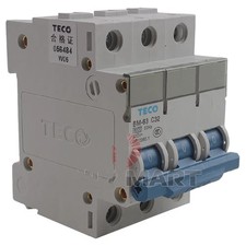 1PC In Box TECO BM-63 Miniature Circuit Breaker 3P 32A