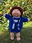 Vintage 1986 Cabbage Patch Kid (Boy) HM 16 P Tag Auburn Loop Hair — Coleco
