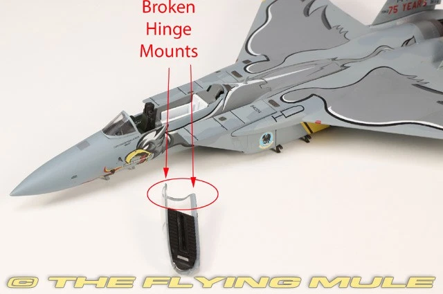 JCW-72-F15-013 JC Wings 1:72 F-15C Eagle, 194th FS *DEFECTIVE* See Description - Image 2 of 4