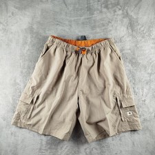 Nike ACG Shorts Mens XL Beige Belted Outdoors Gorpcore Y2K Cargo 9"In Hiking