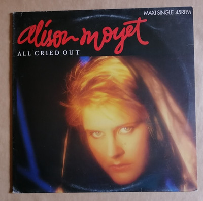 ALISON MOYET All Cried Out / Steal Me Blind 12'' MAXI 45T NL 1984 Yazoo in VG/VG+