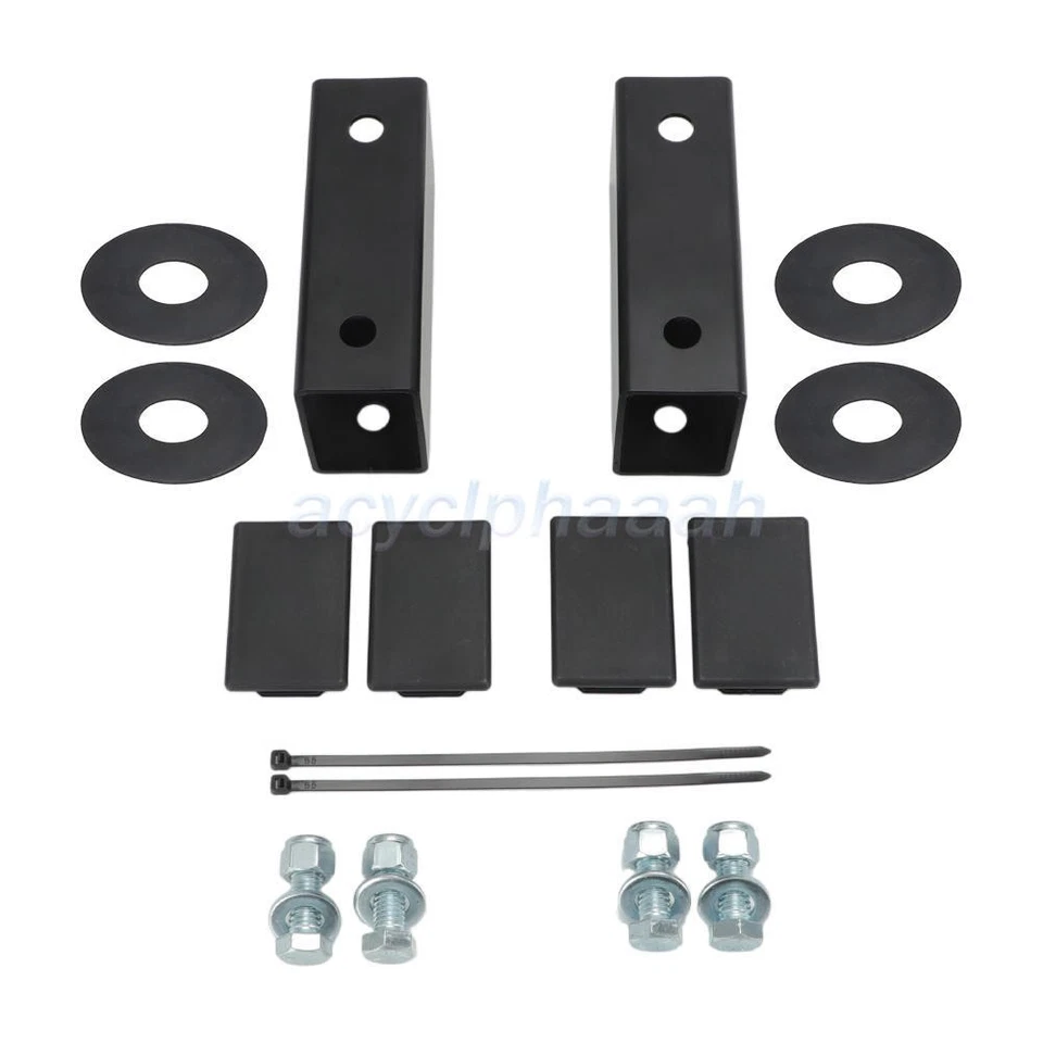 For Western Snowplow Headlight 3" Riser Spacer Kit MVP-3, PLUS (powder-coated) Foto 3 de 4