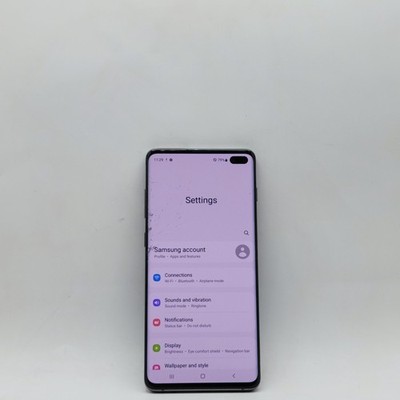 Samsung Galaxy S10 Plus G975U 128GB Prism Black (Xfinity) - 532F