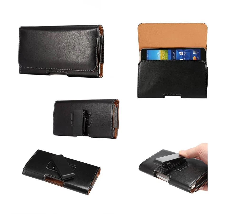 pour Samsung Galaxy Xcover 4 (2016) Exécutive Housse Clip Ceinture Rotatif 36... - Photo 2/4