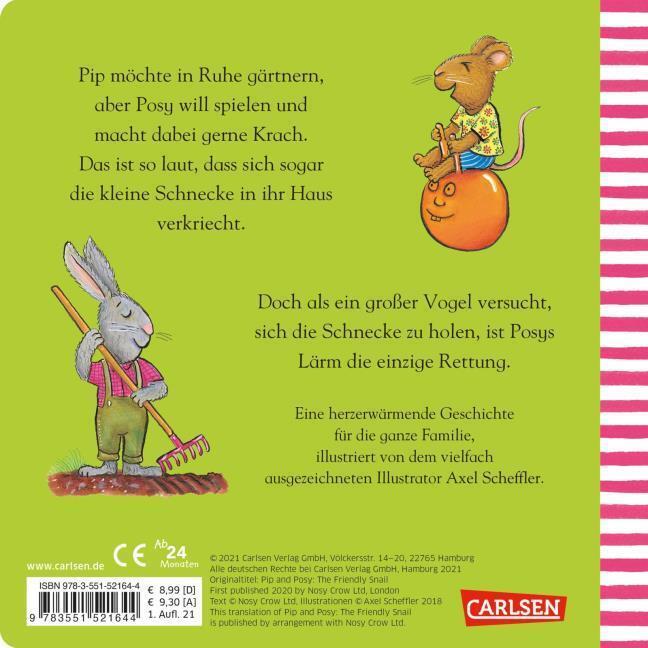 Thumbnail - Pip Und Posy: Die Kleine Schnecke Axel Scheffler