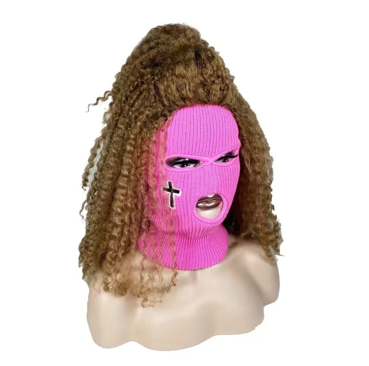 [ KIRSH ]★22FW★CHERRY BERET BALACLAVA MUSINSA | KIRSH Cherry Beret Balaclava [Black]
