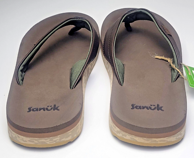 Sanuk Mens Tiderush Dark Brown 9 | eBay