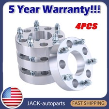 4pcs 5x5.5 To 5x150 Wheel Spacers Adapters 1.5 For Tundra Wheels For Ram 14x1.5 4pcs 5x5.5 To 5x150 Wheel Spacers Adapters 1.5 For Tundra Wheels For Ram 14x1.5