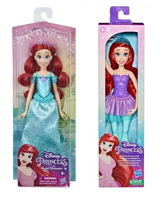 Disney Princess Ariel Ballerina and Royal Shimmer Dolls eBay
