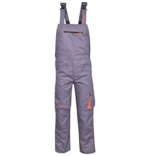 Bib and Brace Overalls Heavy Duty Work Trousers Dungaress 4 Colours Pockets