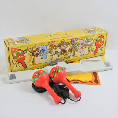 Dreamcast SAMBA DE AMIGO Maracas Controller in scatola serie 0978 - Foto 1 di 14