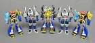 Vtg Power Rangers Megazord - Lot of 5 Action Figures  - Bandai Collection 2000's