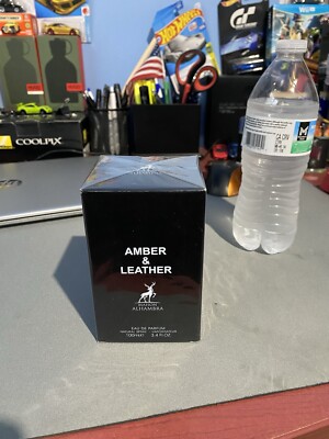 AMBER & LEATHER By Lattafa Maison Alhambra (SEALED)