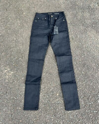 YSL Yves Saint Laurent Womens Black Denim Jeans Size 27 / 4 New ...