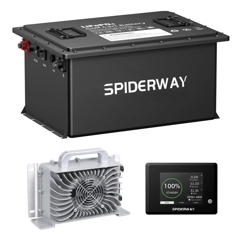 48V 105Ah LiFePO4 Lithium Battery Kit for Genie JLG Skyjack Boom