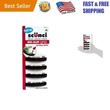 Versatile 4-Pack No Slip Barrettes - Gentle on Hair, Perfect for All Styles