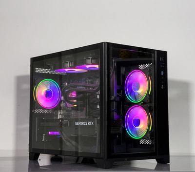 Gaming PC Ryzen 5 5500 6 Core,8GB RTX 4060,32GB DDR4,1TB, Win 11 Liquid Cooled