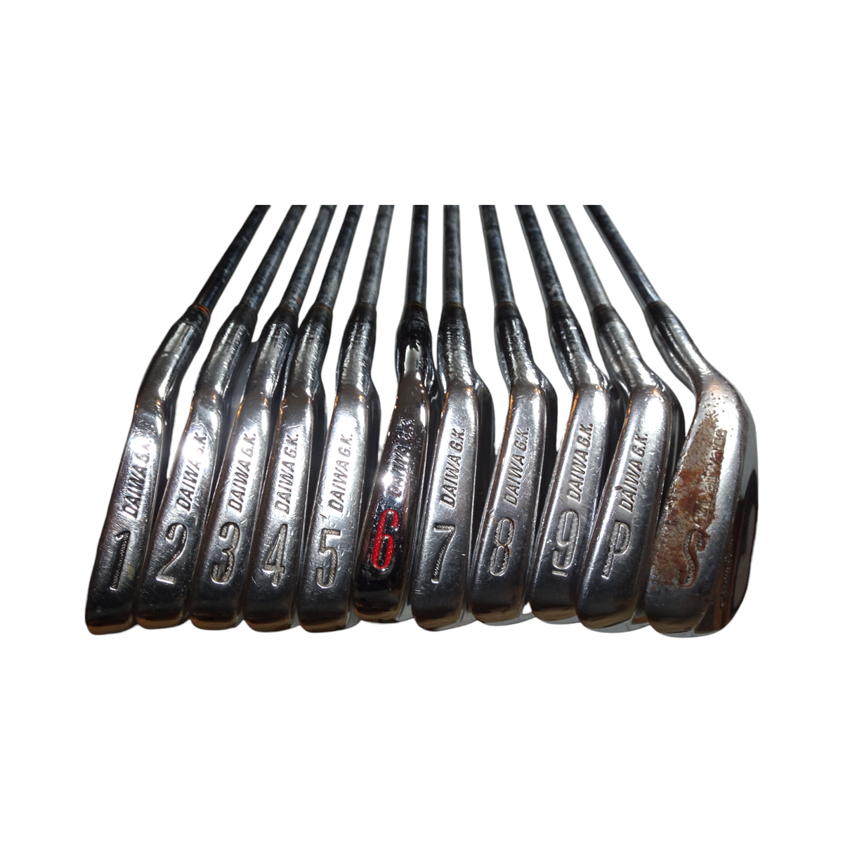 Vintage Daiwa G.K. Monodyne Tour Blade Iron Set 1-SW Dynamic Vintage Daiwa G.K. Monodyne Tour Blade Iron Set 1-SW Dynamic
