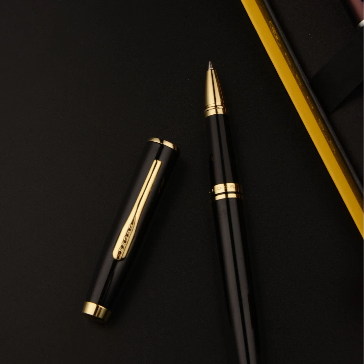 Cross Coventry Rollerball Pen Black Graduation Free Engraving Birthday Gift