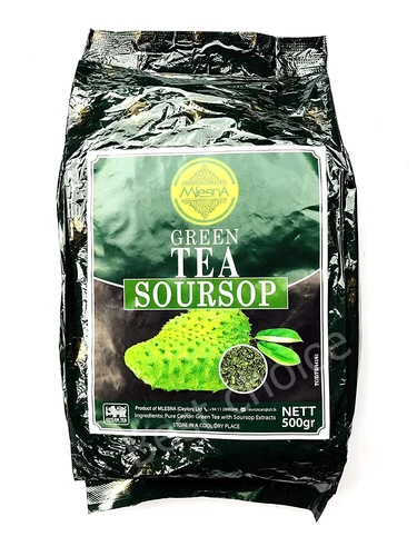 Mlesna Soursop Ceylon Green Loose Leaf Tea with Natural  500g (17.63oz)