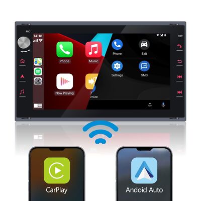 Autoradio Für Jetta Golf Passat Polo CarPlay Android Auto Hohe Leistung BT RDS