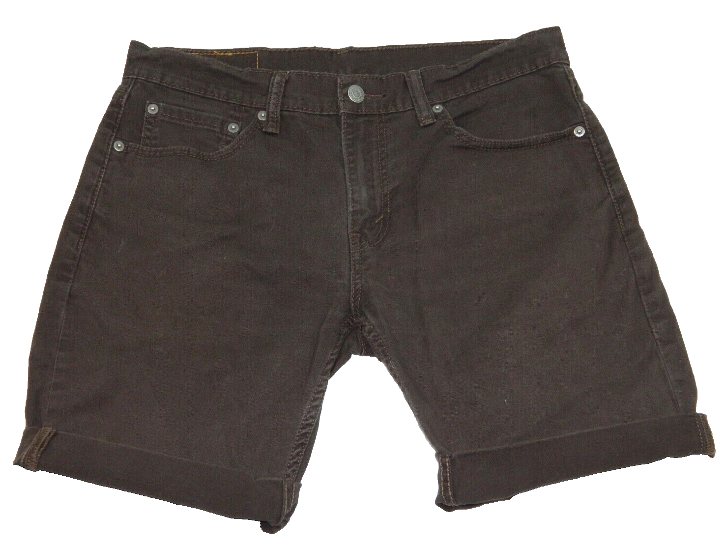 Men's Levi's Shorts 511 Slim Cut Off or Cuffed Brown Tag & measured Size 31