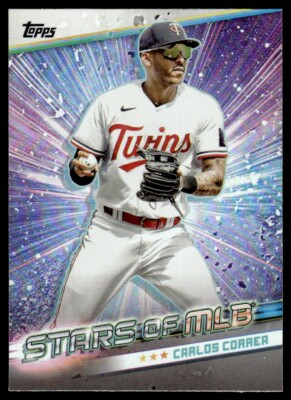 2024 Topps Stars of MLB Baseball Card Carlos Correa Minnesota